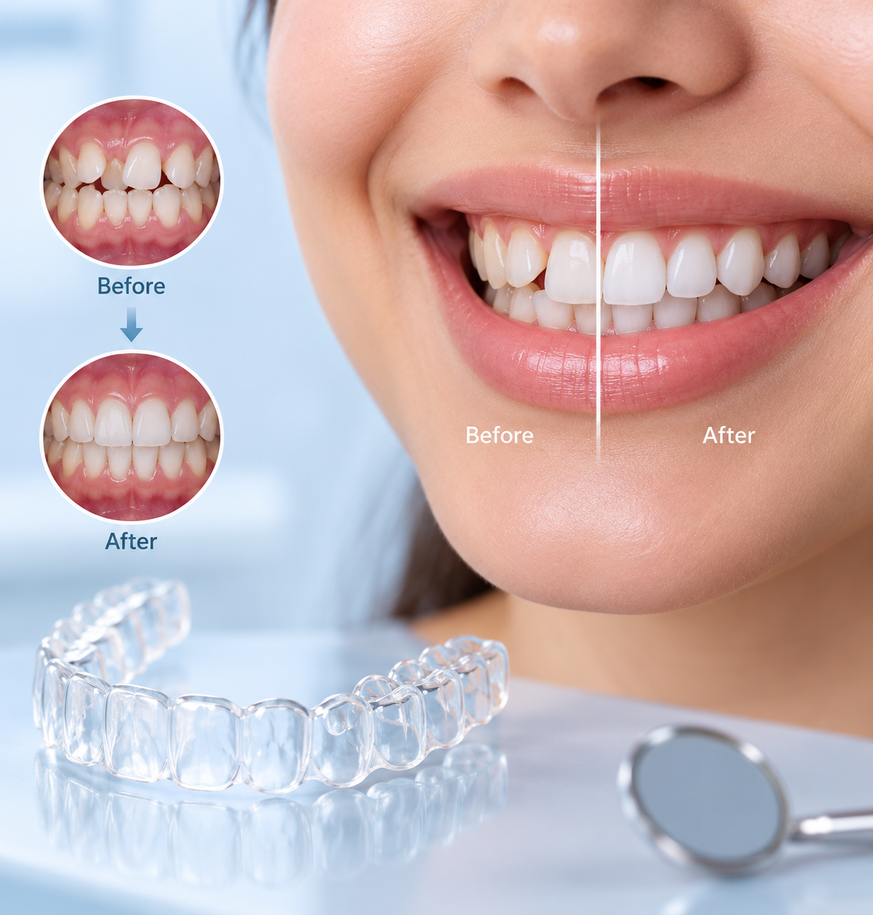 Cosmetic dentistry treatment