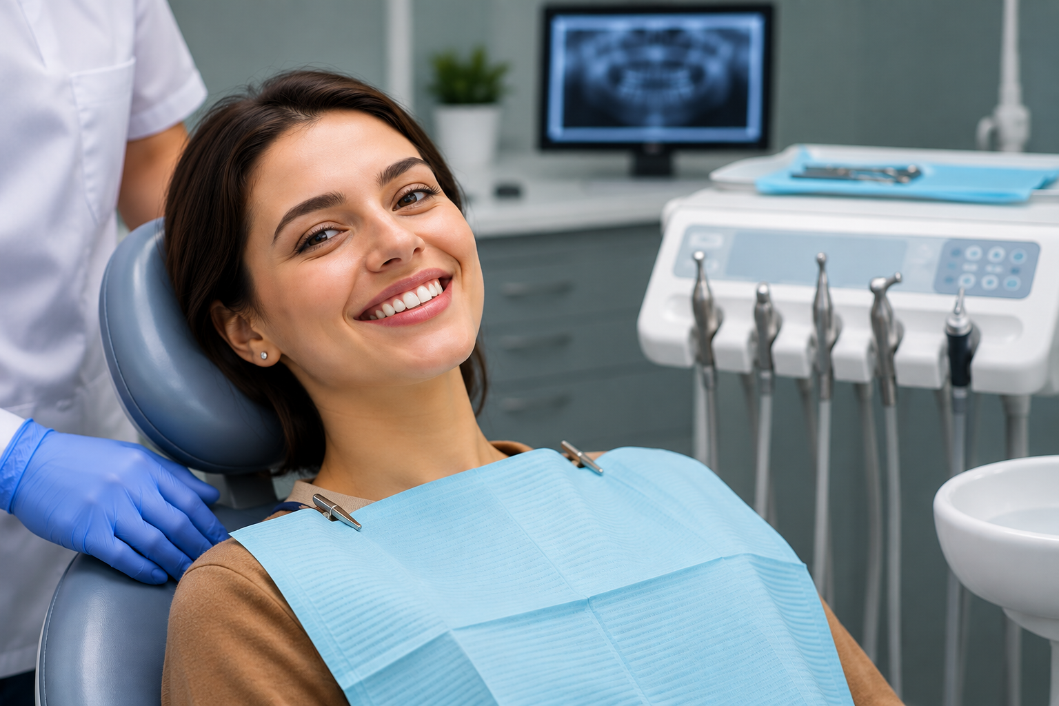 Comfortable dental treatment